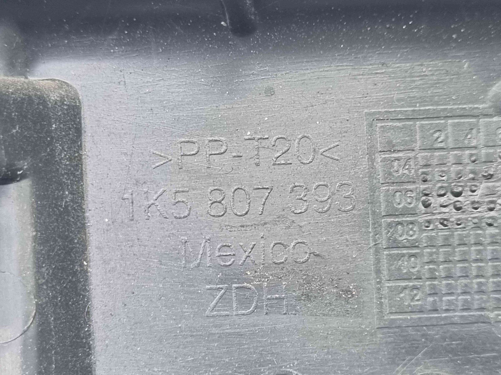 Suport bara stanga spate Volkswagen Jetta 3 (1K2) [Fabr 2005-2010] 1K5807393 - imagine 2