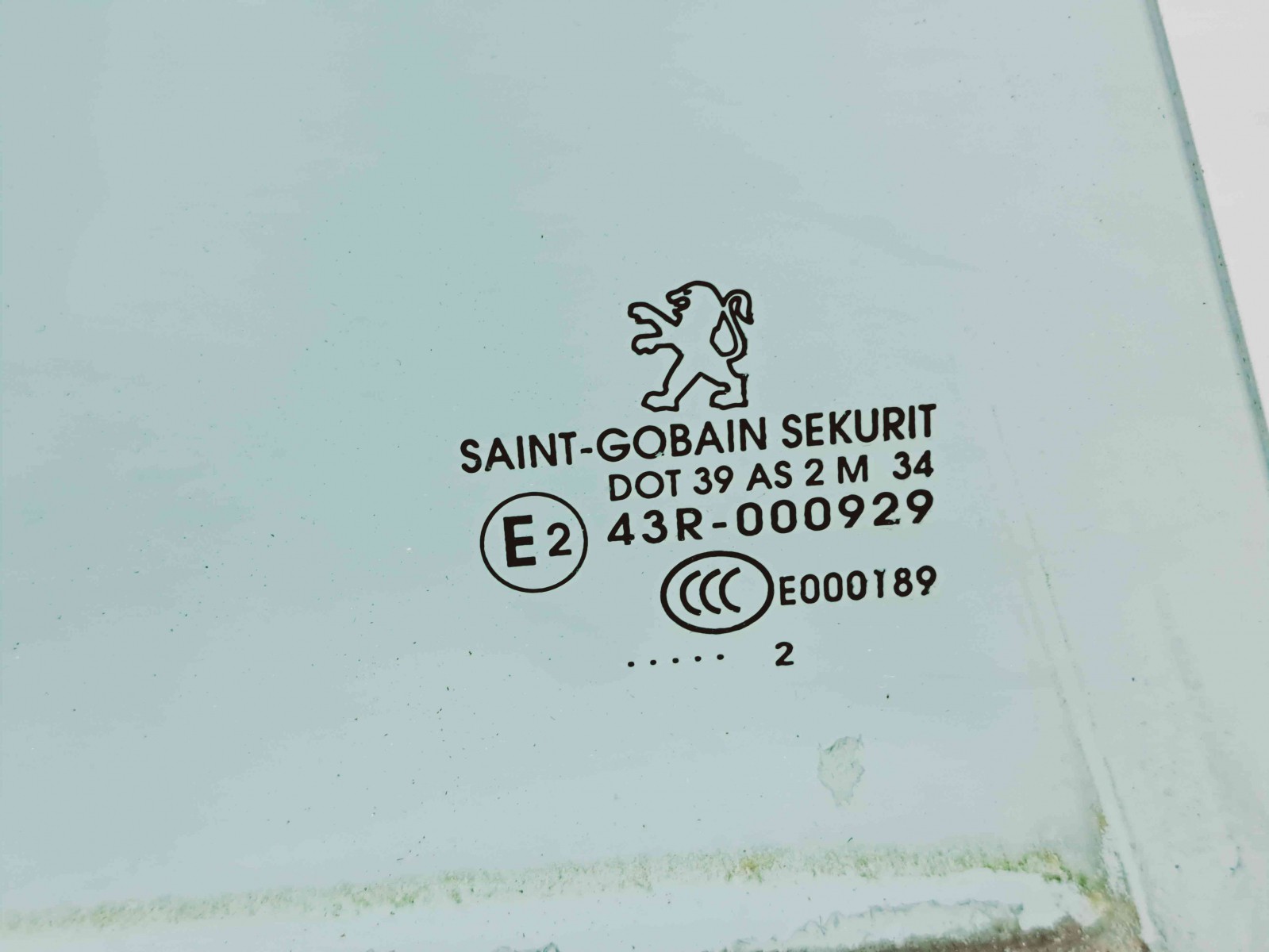 Geam usa dreapta spate Peugeot 508 [Fabr 2010-2018] OEM - imagine 2