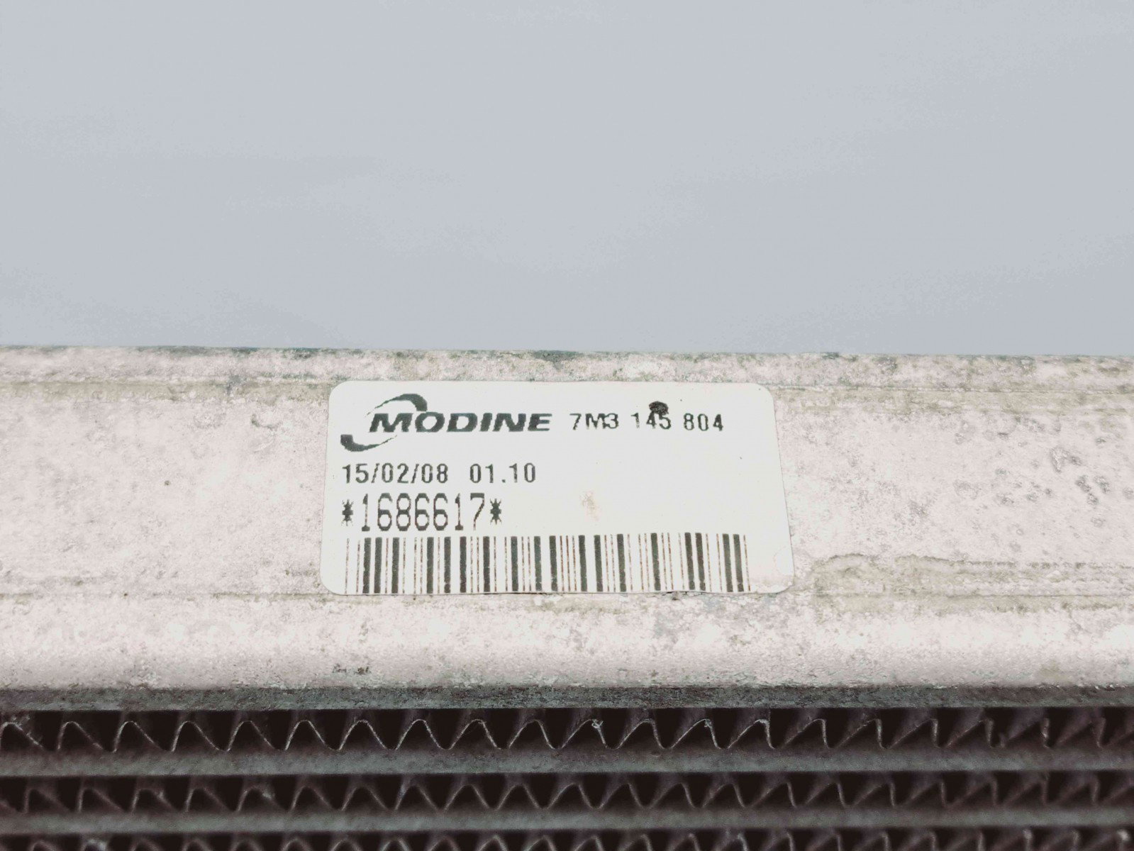 Radiator intercooler Seat Alhambra (7V8,7V9) [Fabr 1997-2010] 7M3145804 2.0 TDI BRT 2.0 TDI BRT 103KW / 140CP - imagine 3