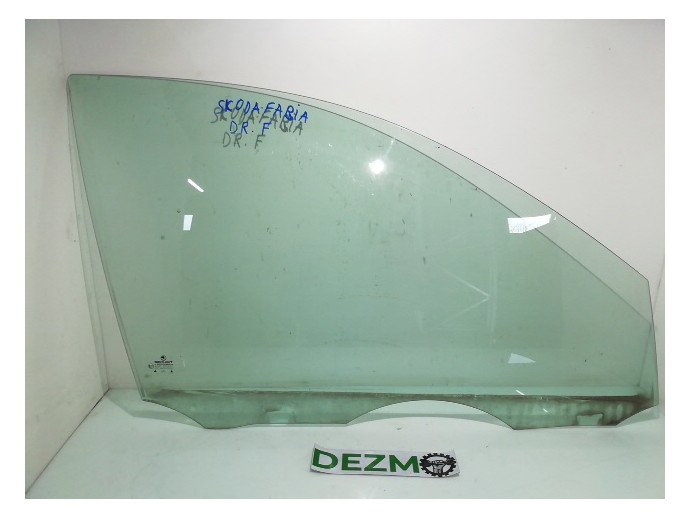 Geam usa dreapta fata Skoda Fabia 1.9 ATD OEM 1999-2008
