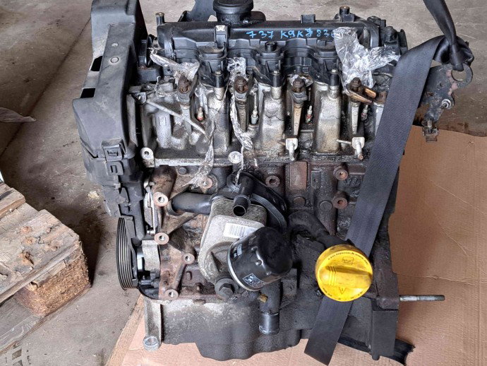 Motor complet ambielat Renault Megane 3 [Fabr 2008-2015] K9KJ836 1.5 DCI K9K 81KW / 110CP