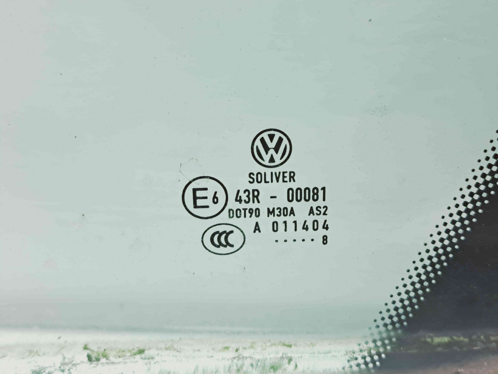 Geam fix usa stanga spate Volkswagen Passat B6 (3C2) [Fabr 2005-2010] OEM - imagine 2