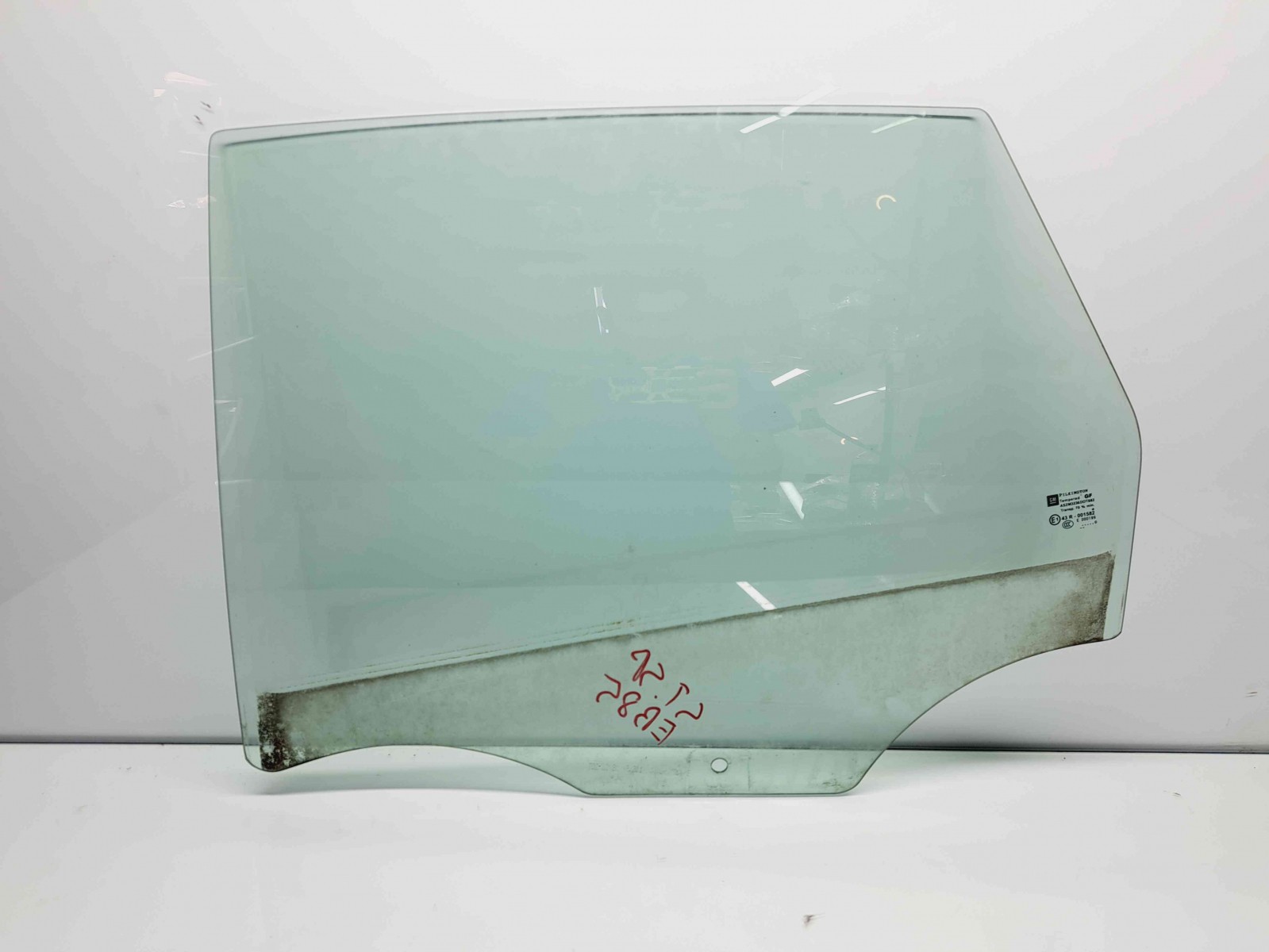 Geam usa stanga spate Opel Astra J [Fabr 2009-2015] OEM - imagine 1