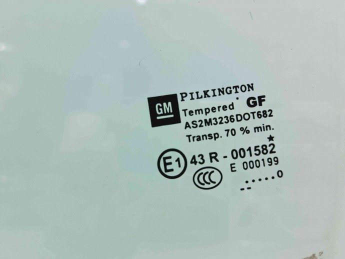 Geam usa stanga spate Opel Astra J [Fabr 2009-2015] OEM