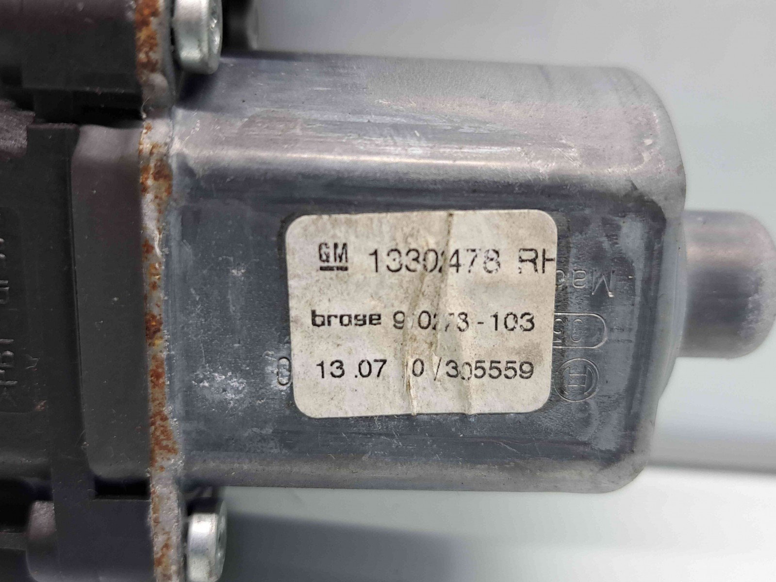 Motoras geam dreapta spate Opel Astra J [Fabr 2009-2015] 13302478 - imagine 3