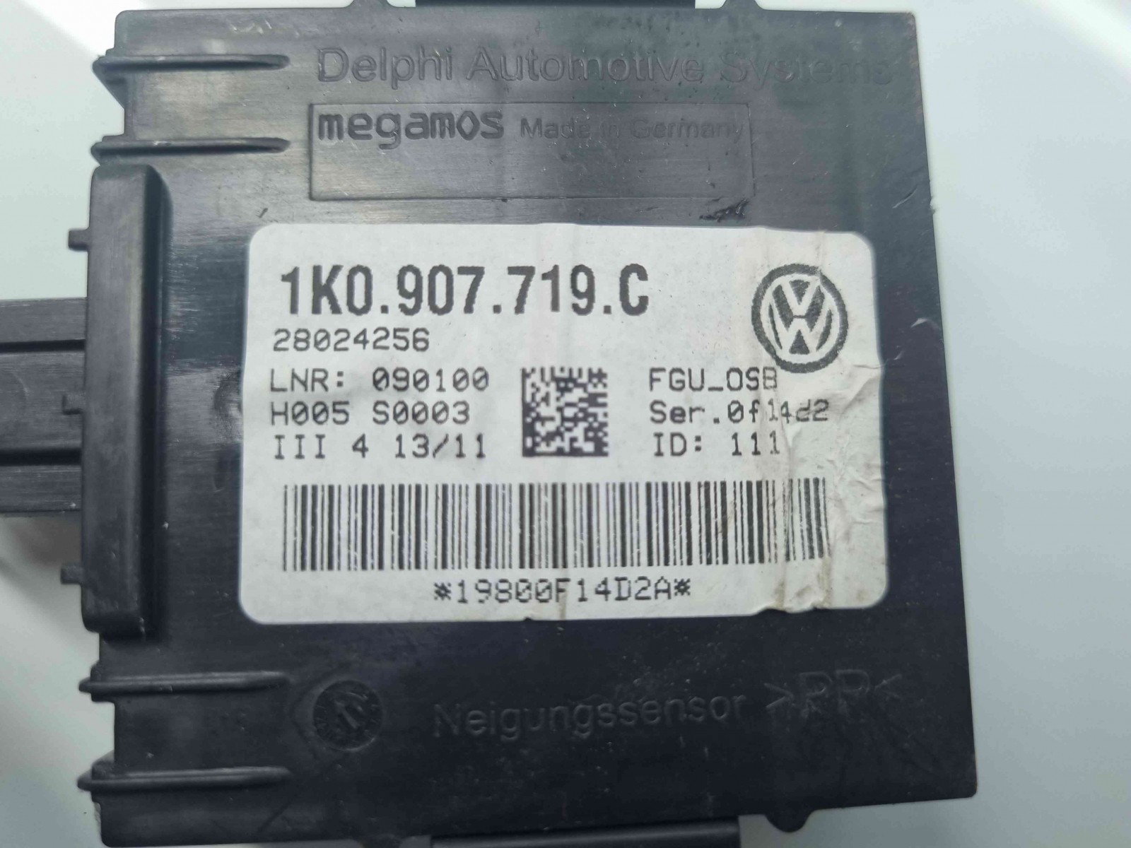 Modul confort Audi A3 Sportback (8PA) [Fabr 2004-2013] 1K0907719C - imagine 3