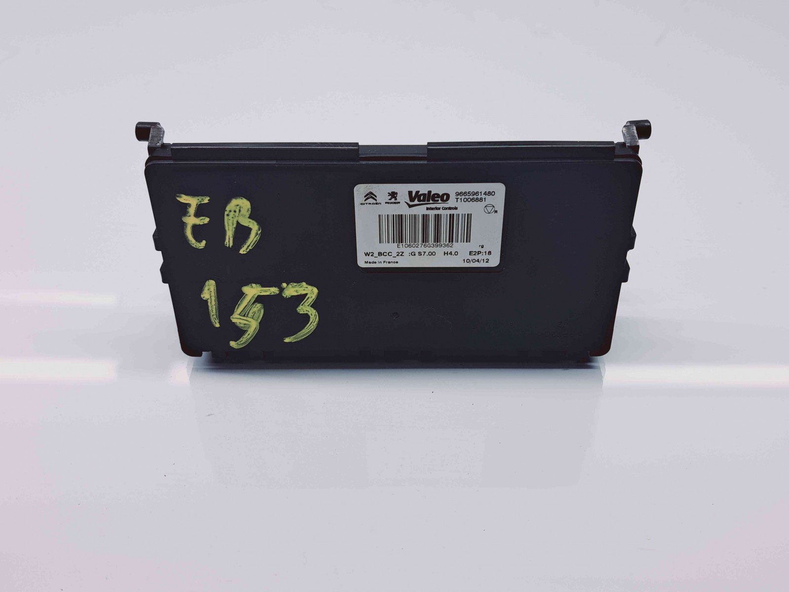 Modul senzori parcare Peugeot 508 [Fabr 2010-2018] 9665961480 - imagine 1