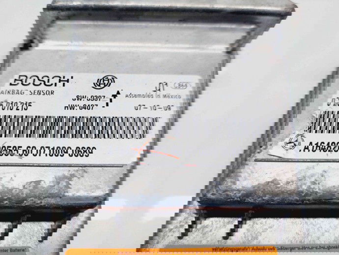 Calculator airbag Mercedes Clasa ML (W164) [Fabr 2005-2012] A1648209585 3.0 CDI 642940 165KW / 224CP