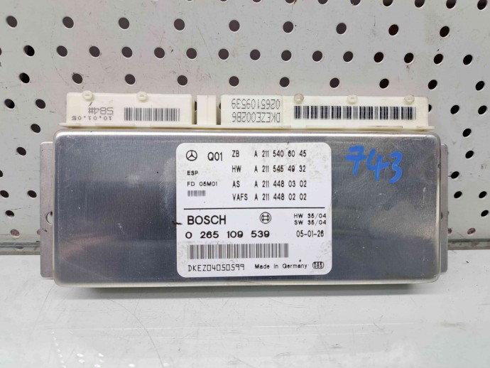 Calculator ECU ESP Mercedes Clasa E (W211) [Fabr 2002-2009] A2115406045