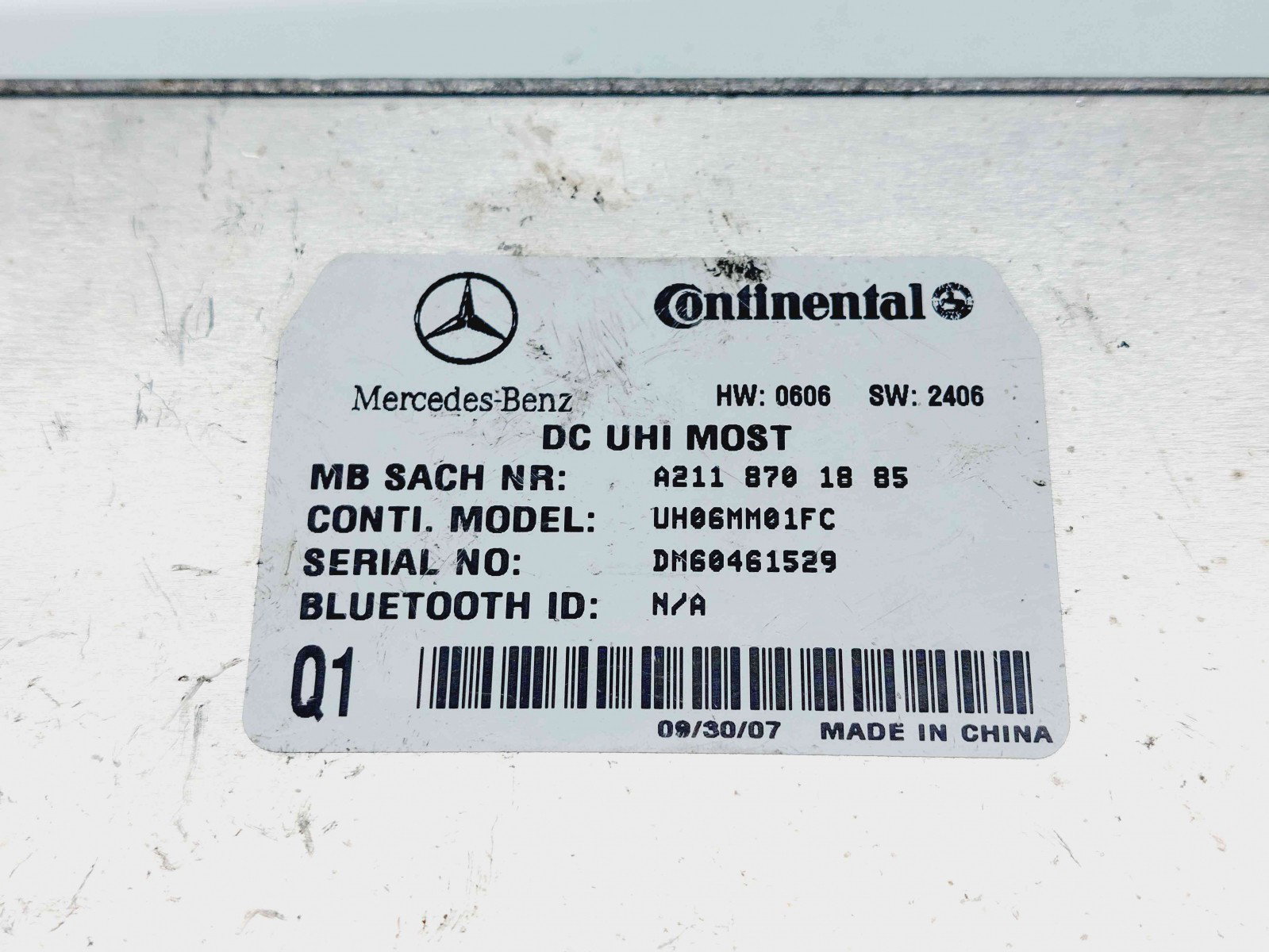 Modul bluetooth Mercedes Clasa ML (W164) [Fabr 2005-2012] A2118701885 - imagine 3