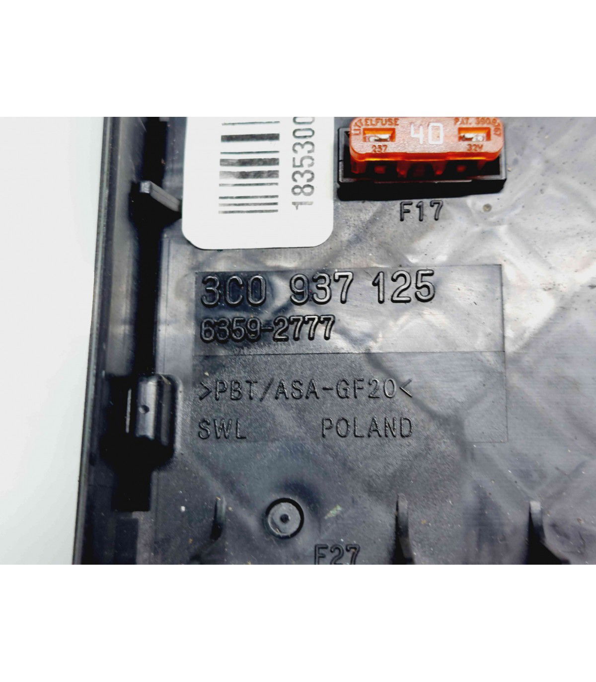  Panou sigurante Volkswagen Passat B6 (3C2) [Fabr 2005-2010] 3C0937125 