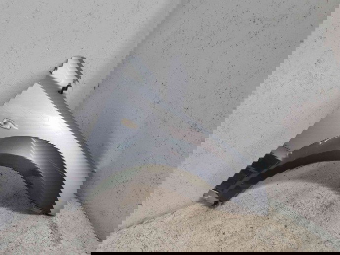 Aripa dreapta fata Kia Sorento 1 [Fabr 2002-2009] V9 Pewter Grey