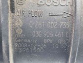 Debitmetru aer Volkswagen Passat B6 Variant (3C5) [Fabr 2005-2010] 03G906461C 2.0 TDI CBAB 2.0 TDI CBAB 103KW / 140CP