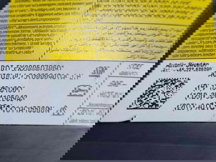  Airbag genunchi Opel Astra J [Fabr 2009-2015] 8K0121283S