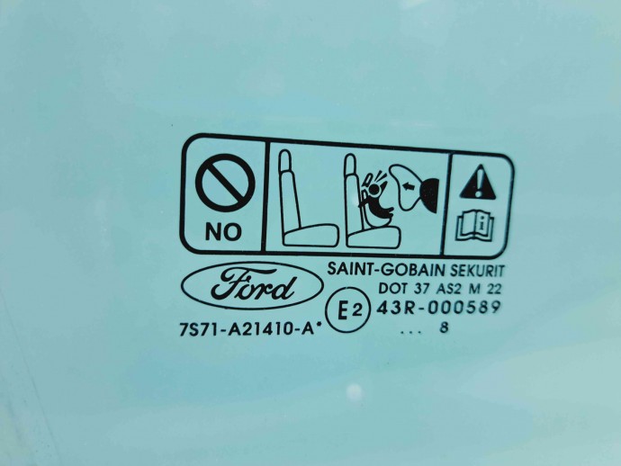 Geam usa dreapta fata Ford Mondeo 4 [Fabr 2007-2015] OEM