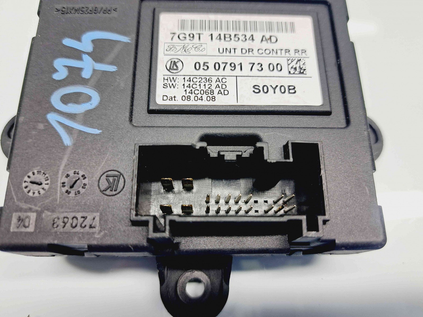 Modul confort Ford Mondeo 4 [Fabr 2007-2015] 7G9T-14B534-AD - imagine 3