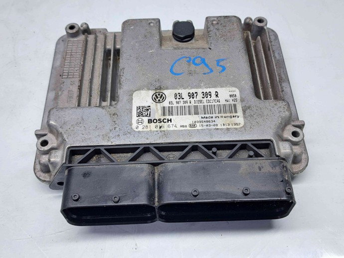 Calculator motor, 03L907309R, Skoda Superb II (3T4), 2.0tdi, CFFB