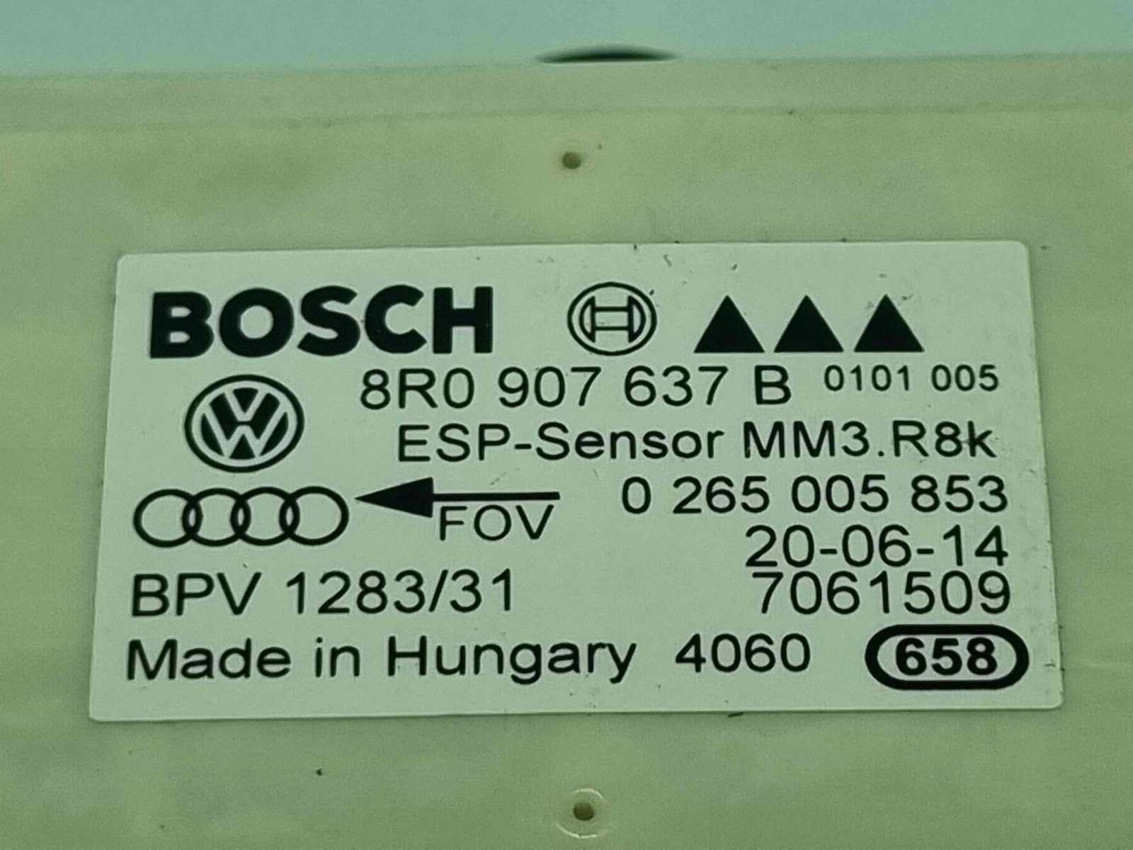 SENZOR ESP Audi A4 (8K2, B8) [Fabr 2008-2015] 8R0907637B - imagine 2