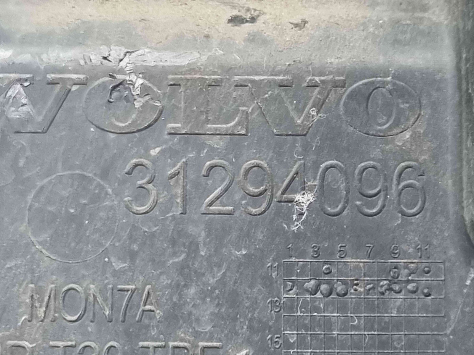 Deflector aer Volvo V40 [Fabr 2013-2019] 31294096 - imagine 2