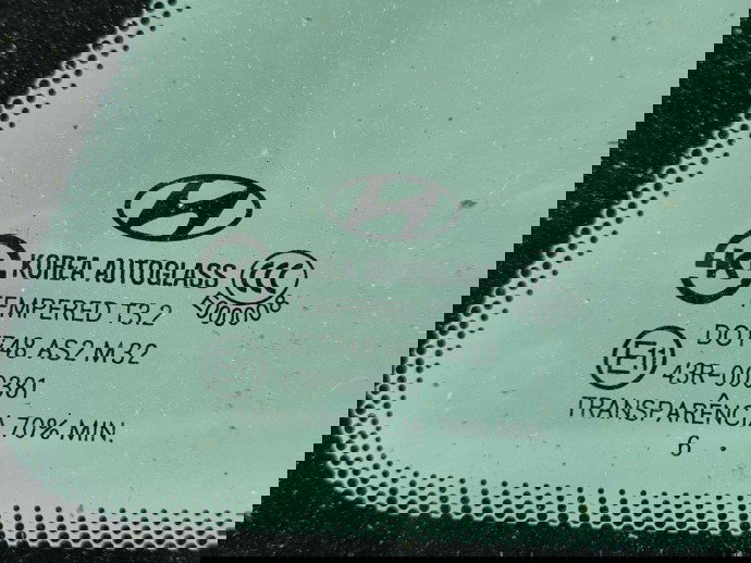 Geam fix usa dreapta spate Hyundai Santa Fe 2 (CM) [Fabr 2005-2012] OEM