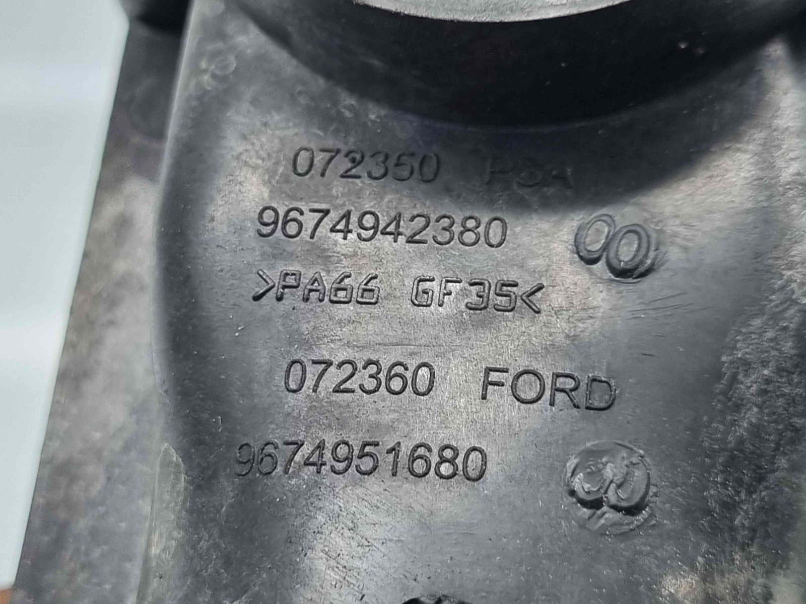 Tub intercooler Volvo V40 [Fabr 2013-2019] 9674951680 1.6 D4162T 1.6 D4162T 84KW / 114CP - imagine 2