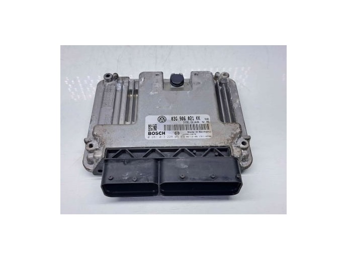 Calculator motor ECU, 03G906021KK, 0281013228, Seat Leon (1P1), 2.0 TDI, BKD