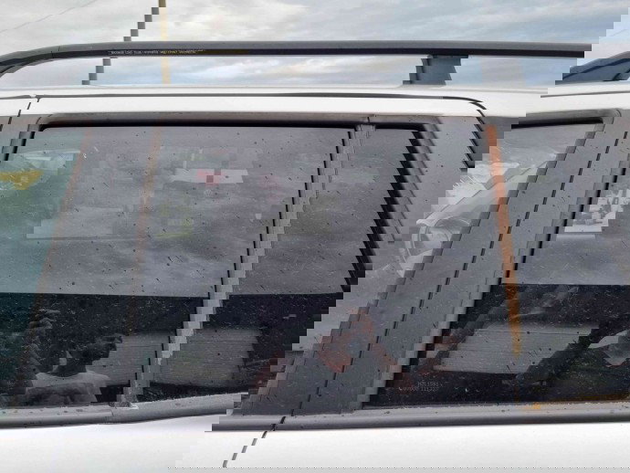 Geam usa stanga spate Hyundai Santa Fe 1 (SM) [Fabr 2000-2006] OEM