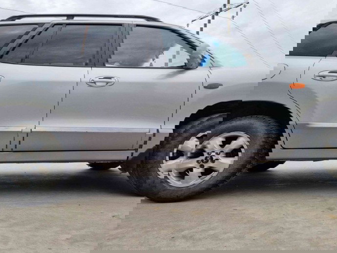 Prag lateral dreapta Hyundai Santa Fe 1 (SM) [Fabr 2000-2006] GRI