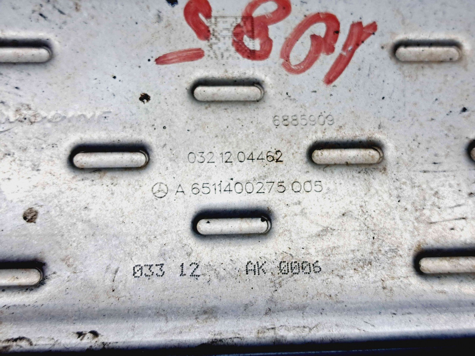 Racitor gaze Mercedes Vito Autobus (W639) [Fabr 2003-2014] A6511400275 2.2 CDI 651940 2.2 CDI 651940 100KW / 136CP - imagine 3