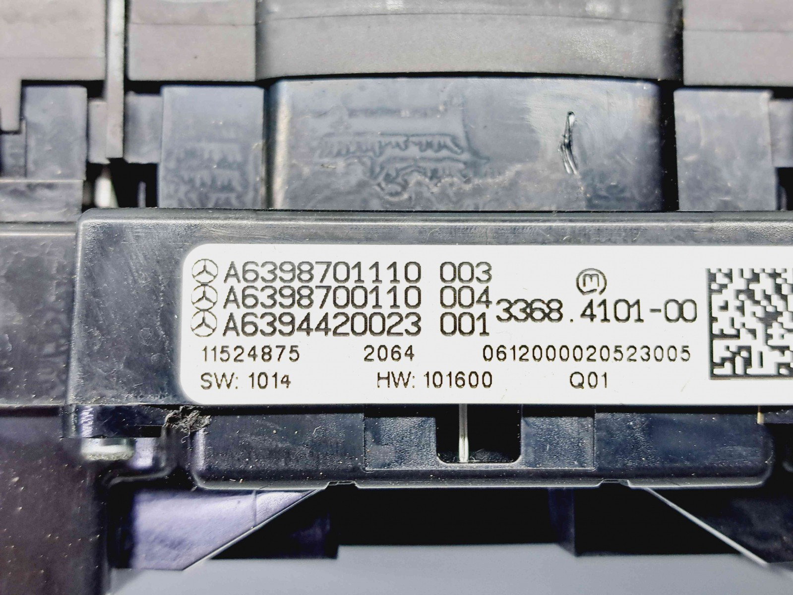 Butoane comenzi consola centrala Mercedes Vito Autobus (W639) [Fabr 2003-2014] A6398701110 - imagine 4