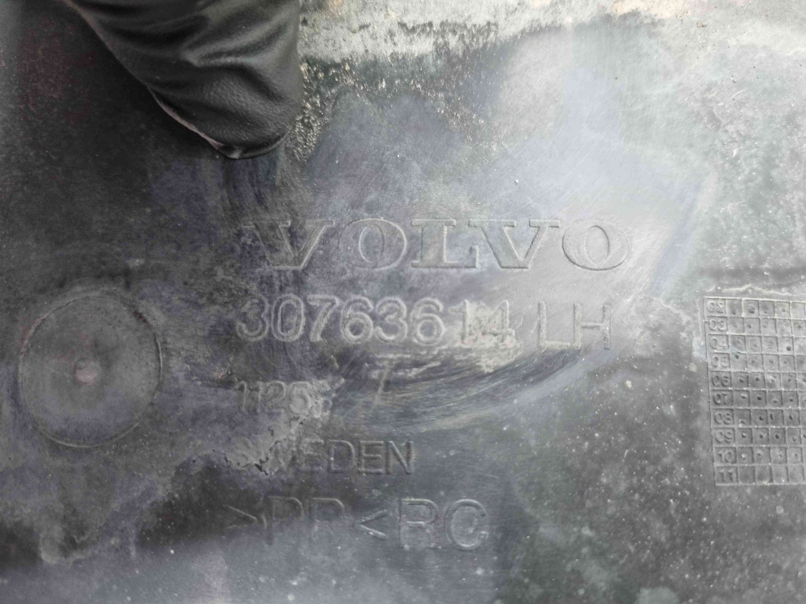 Carenaj roata stanga fata Volvo XC90 [Fabr 2002-2014] 30763614 - imagine 3