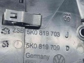  Grila aerisire stanga Volkswagen Golf 6 (5K1) [Fabr 2009-2013] 5K0819703J