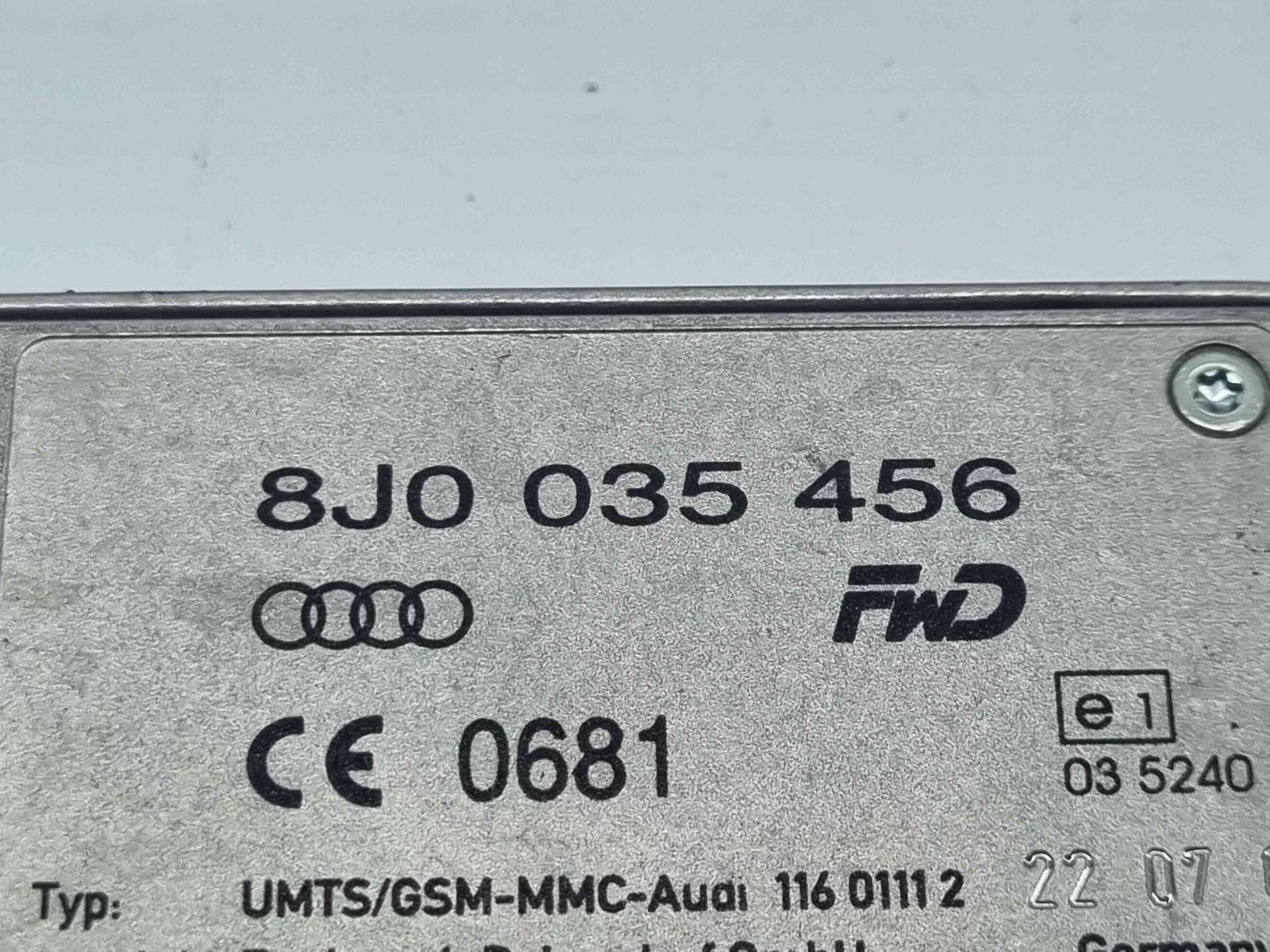 Modul audio Audi A4 (8K5, B8) Avant [Fabr 2008-2015] 8J0035456 - imagine 2