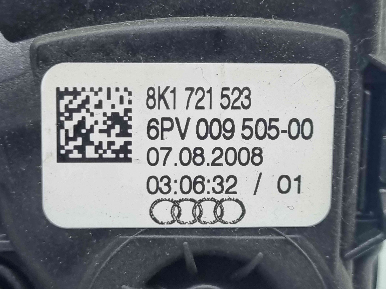 Pedala acceleratie Audi A4 (8K5, B8) Avant [Fabr 2008-2015] 8K1721523 - imagine 3