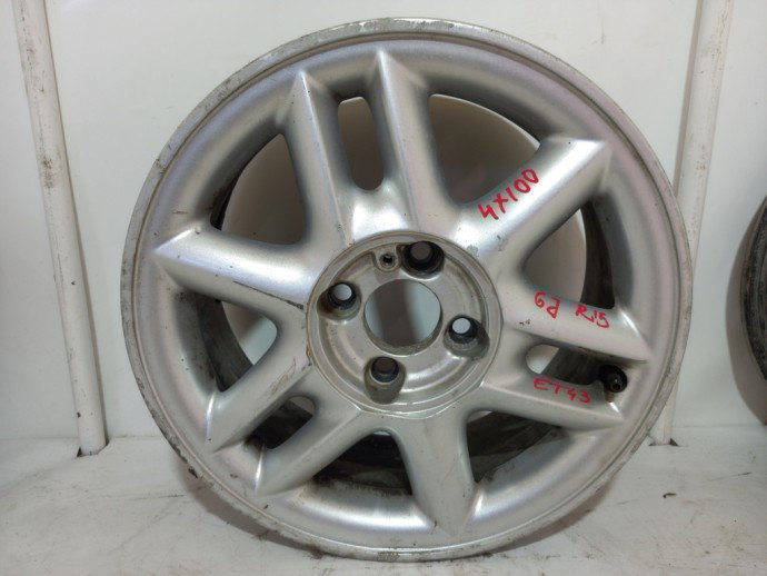 Jante aliaj Renault Clio 2 R15 4x100 ET43 6J