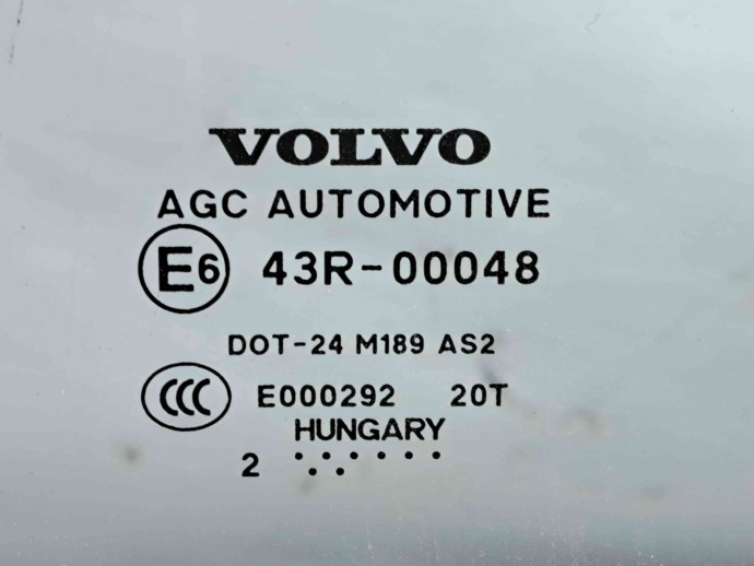 Geam usa stanga spate Volvo V40 [Fabr 2013-2019] OEM