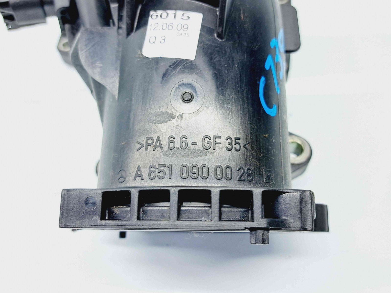 Tub galerie admisie Mercedes Clasa C (W204) [Fabr 2007-2014] A6510900028 2.2 CDI 651911 2.2 CDI 651911 80KW / 109CP - imagine 3