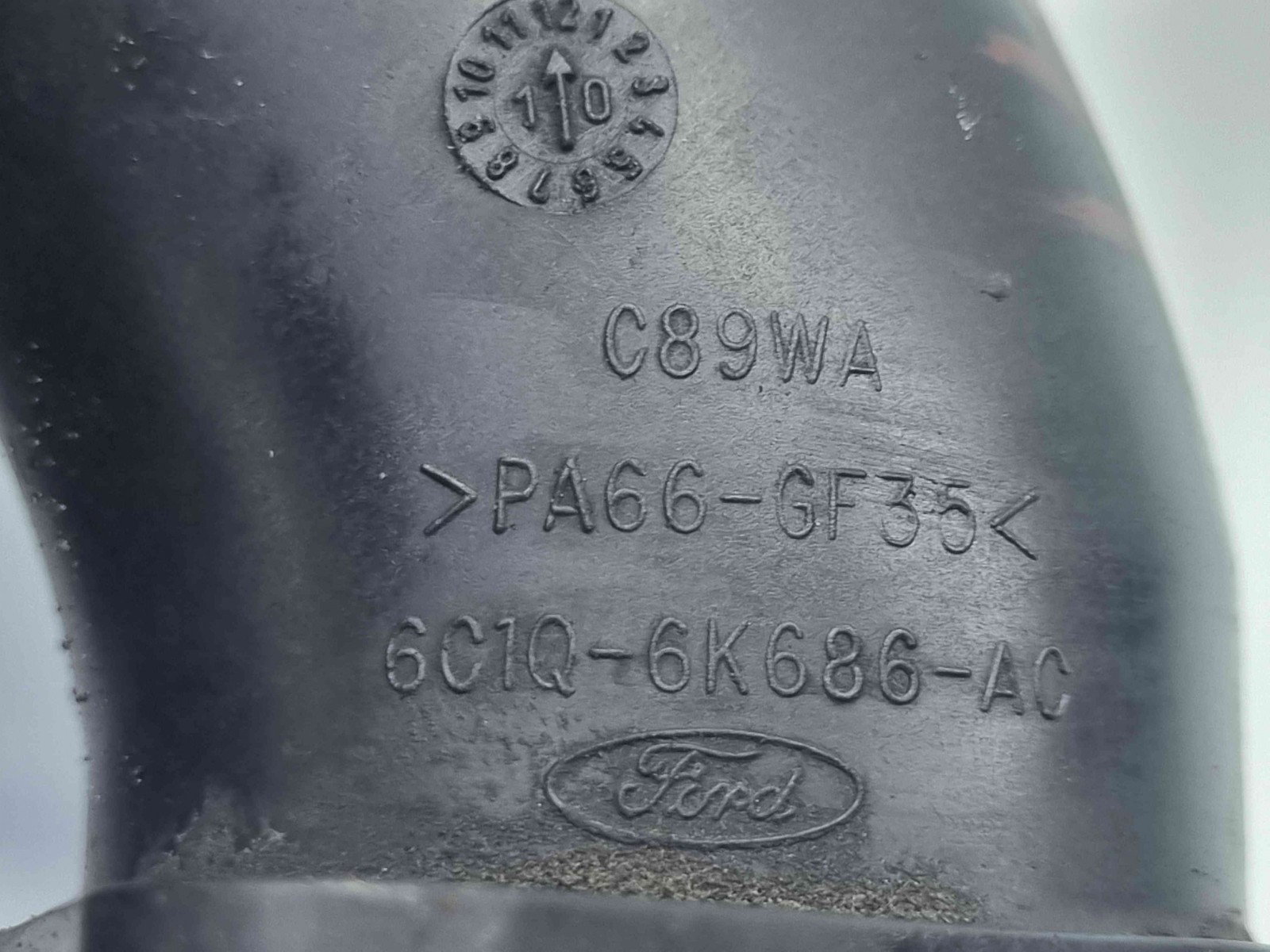 Tub intercooler Ford Transit [Fabr 2006-2013] 6C1Q-6K686-AC 2.4 TDCI T24D 2.4 TDCI T24D 80KW / 109CP - imagine 2