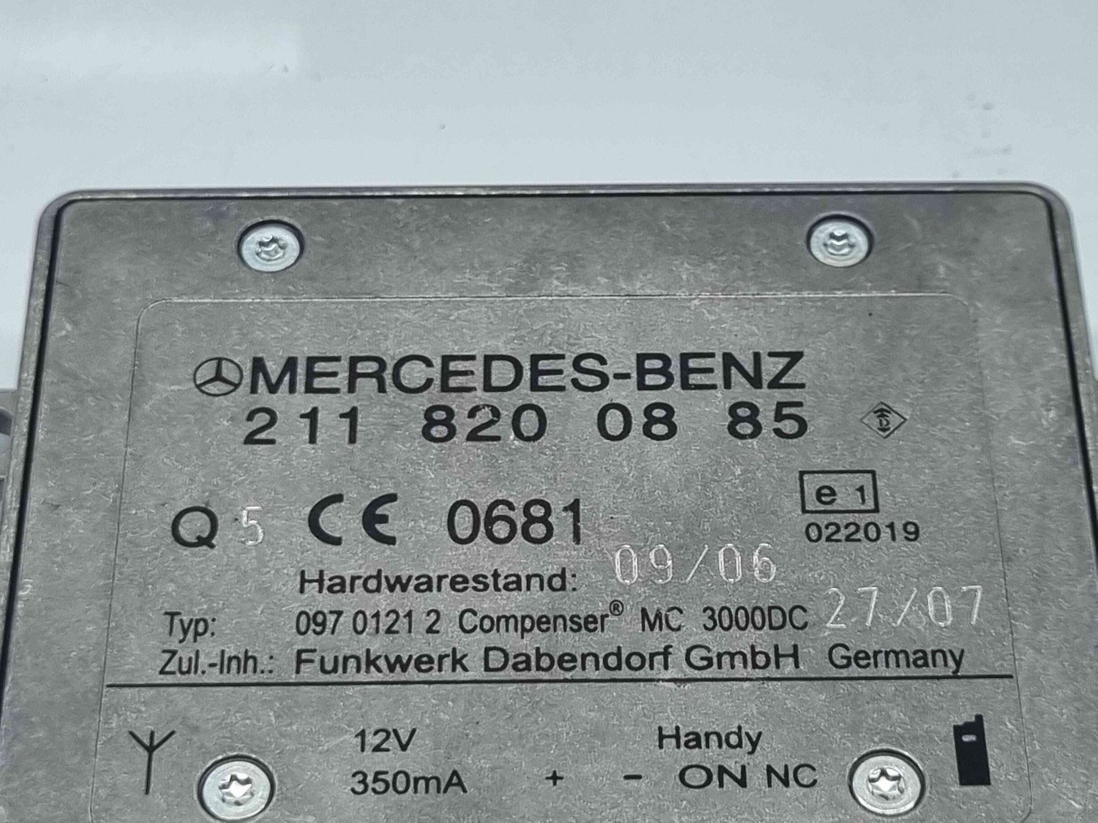 Modul audio Mercedes Clasa E (W211) [Fabr 2002-2009] 2118200885 - imagine 2