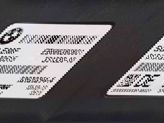 Calculator frana de mana Bmw 5 Touring (F11) [Fabr 2011-2016] 231220-10 3.0 N57T 190KW / 258CP
