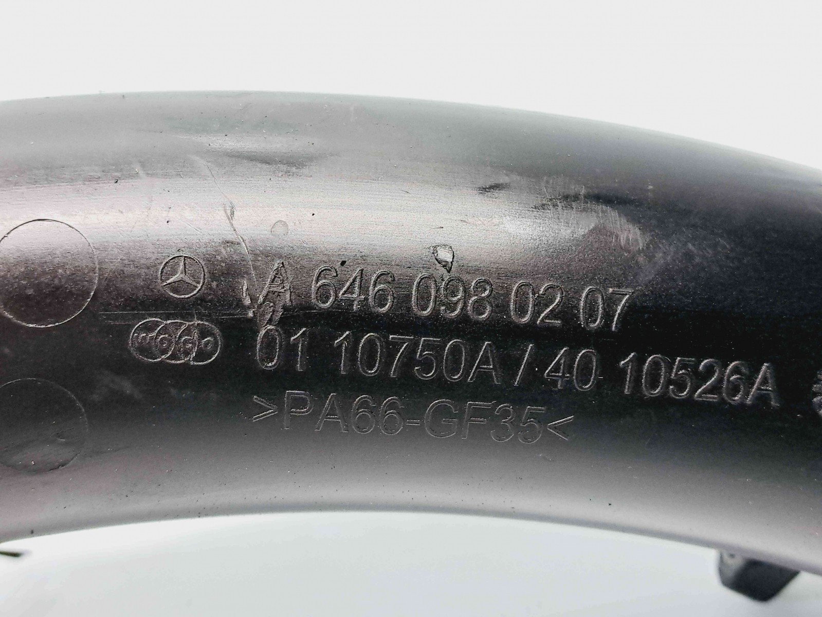 Tub intercooler Mercedes Clasa E (W211) [Fabr 2002-2009] A6460980207 2.2 CDI 646821 2.2 CDI 646821 143KW / 194CP - imagine 2