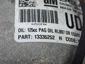 Compresor clima Opel Astra J [Fabr 2009-2015] 13335252 2.0 CDTI A20DTH  