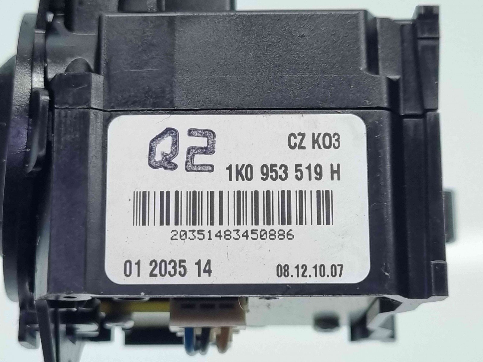 Maneta stergator Volkswagen Golf 6 (5K1) [Fabr 2009-2013] 1K0953519H - imagine 3