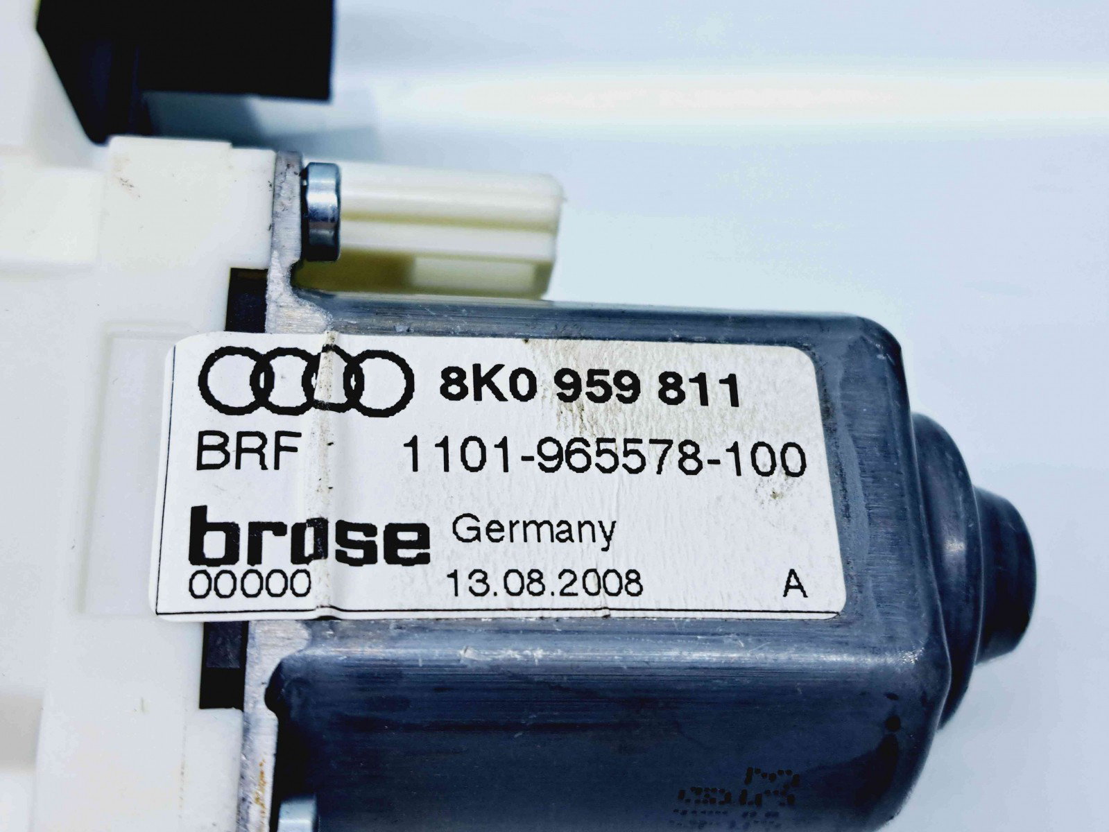 Motoras geam stanga spate Audi A4 (8K5, B8) Avant [Fabr 2008-2015] 8K0959811 - imagine 2