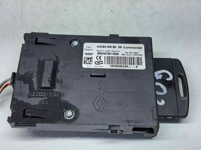 Cititor cartela Renault Megane 3 (B95) [Fabr 2008-2016] 285909828R