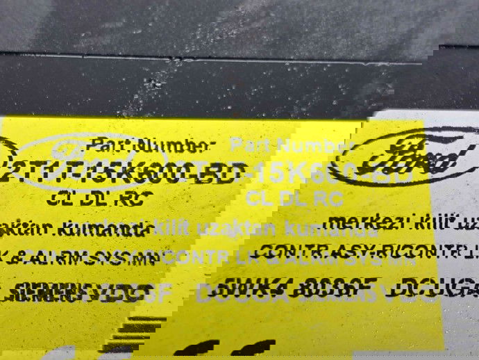 Modul inchidere centralizata Ford Transit Connect (P65) [Fabr 2002-2013] 7T1T-15K600-BD