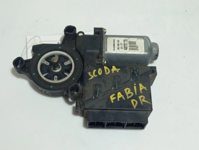 Motoras macara dreapta spate Skoda Fabia 1.2 6Q2959802A 2000-2008