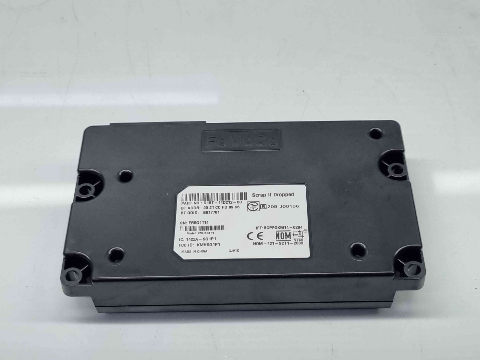 Modul bluetooth Ford Kuga II [Fabr 2012-prezent] D1BT-14D212-CC - imagine 1