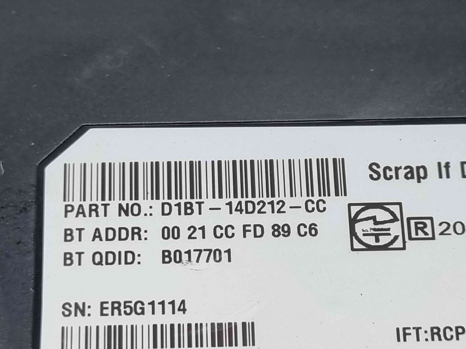 Modul bluetooth Ford Kuga II [Fabr 2012-prezent] D1BT-14D212-CC - imagine 2