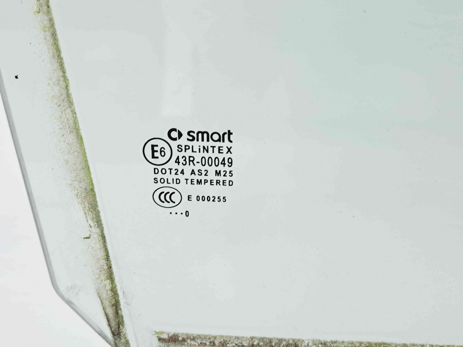 Geam usa dreapta fata SMART Fortwo Coupe (W451) [Fabr 2006-2014] OEM - imagine 2